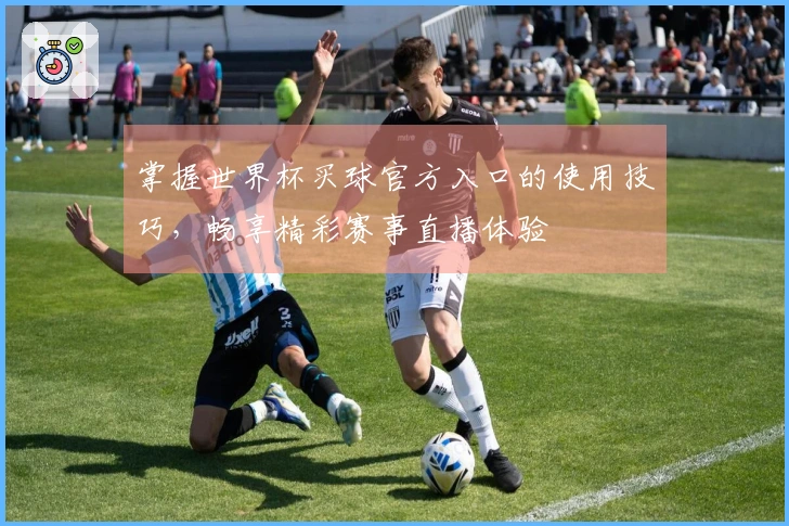 掌握世界杯买球官方入口的使用技巧，畅享精彩赛事直播体验