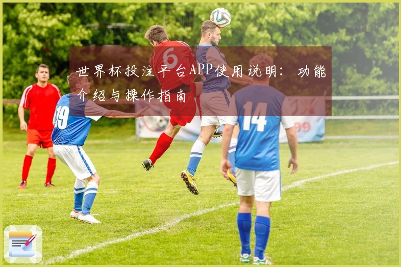 世界杯投注平台APP使用说明：功能介绍与操作指南